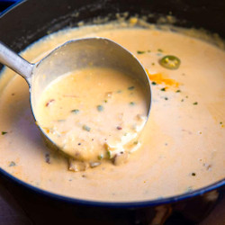 Spicy Jalapeño Popper Soup