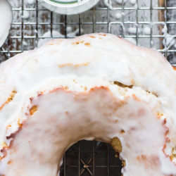 Glazed Old Fashioned Doughnut Cake