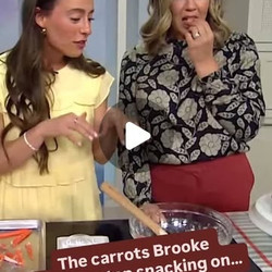 Smashed Parmesan Carrots