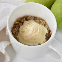 Apple Crisp In A Mug