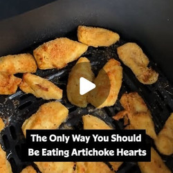 Easy Air Fryer Artichoke Hearts