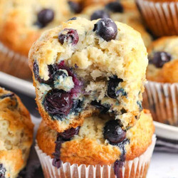Blueberry Banana Muffins