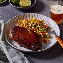 Skillet Chicken With Corn And Miso Butter