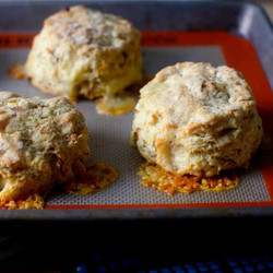 Caramelized Onion And Gruyère Biscuits