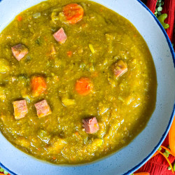 Dad's Split Pea Soup With Ham