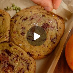 Chocolate Chip Cookies W/ Cardamom, Tahini &amp; Orange Zest