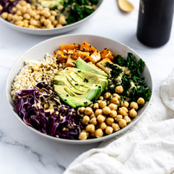 Buddha Bowl With Creamy Miso Sauce