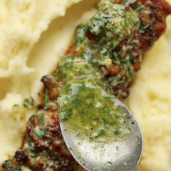 Garlic Parmesan Chicken Skewers