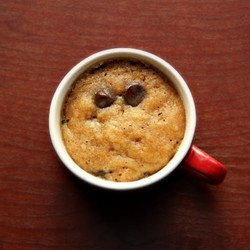 Eggless Chocolate Cookie In A Mug