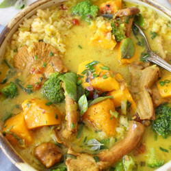 Vegan Sweet Potato Veggie Soup
