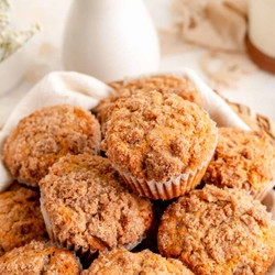 Easy Cinnamon Streusel Muffins