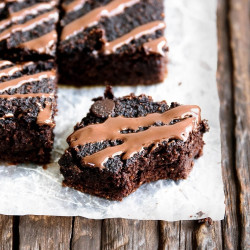 One-bowl Fudgy Pumpkin Paleo Brownies