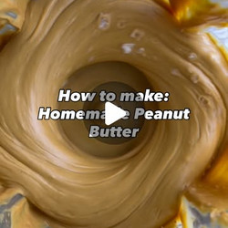 Homemade Peanut Butter