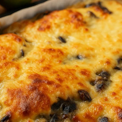 М'ясо По-французьки З Сиром І Грибами