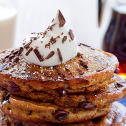 Chloe Coscarelli's Fluffy Vegan Tiramisu Pancakes With Coconut Whip