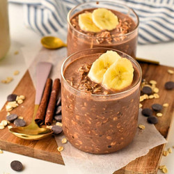 Avena De Plátano Y Chocolate