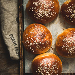 Hamburger Buns (with Dairy-free Option)