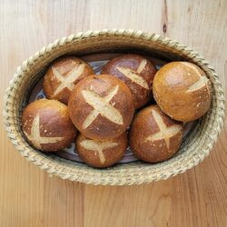 Sourdough Pretzel Buns And Bagels