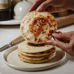 Stuffable Pita Pocket (2-ingredients!)