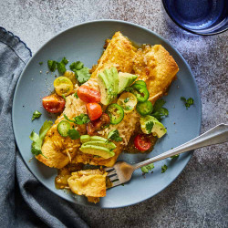 Healthy Chicken Enchiladas