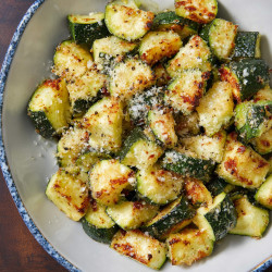 Air Fryer Zucchini Parmesan