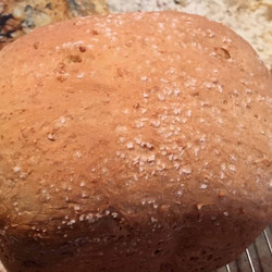 Bread Machine Salt Crusted Bread