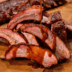 Dr. Pepper Smoked Ribs