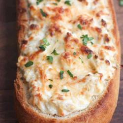 Artichoke Dip Stuffed Bread