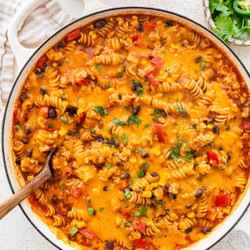 Chicken Enchilada Pasta