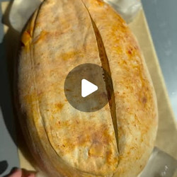 Roasted Red Pepper Hummus Sourdough