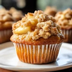Apple Crumble Muffins