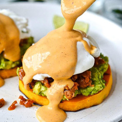 Mexican Eggs Benedict