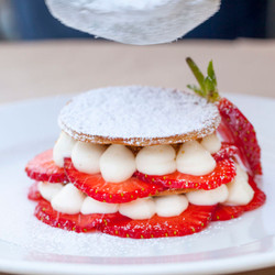 Strawberry And Macadamia Mille-feuille