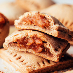 Mini Apple Butter Pop Tarts (vegan + Gf)