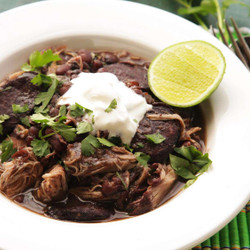 Quick And Easy Pressure Cooker Chicken And Black Bean Stew Recipe