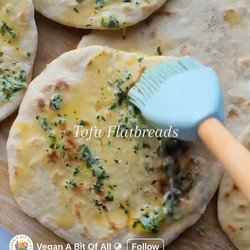 Tofu flatbread