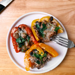 Jamaican Stuffed Peppers