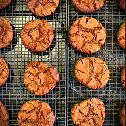 Soft And Chewy Gingerbread Latte Cookies