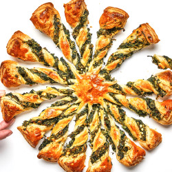 Spinach And Feta Tarte Soleil