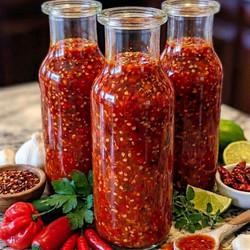 Homemade Red Chili Sauce