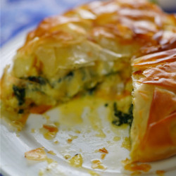 Cheese, Potato And Spinach Filo Pie Rick Stein