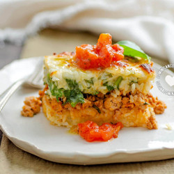 [recipe] Pastelón De Arroz (cheesy Beef And Rice Casserole)