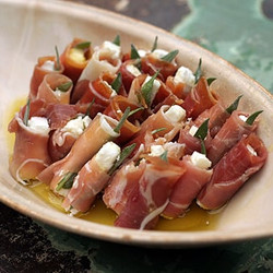 Feta And Prosciutto Rolls (involtini)