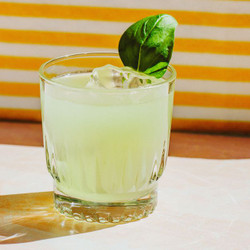 Cucumber, Basil &amp; Lime Gimlet