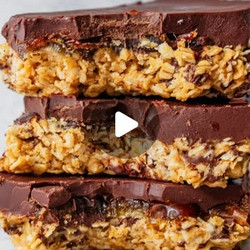 Date Caramel Chocolate Fudge Flapjacks