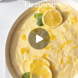Lemon Tiramisu