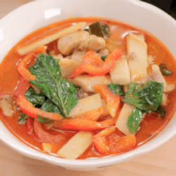 Freezer Red Curry With Chicken