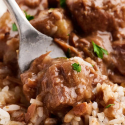 Slow Cooker Beef Tips And Rice