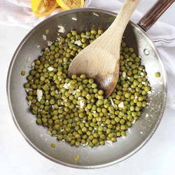 Garlic Lemon Green Peas