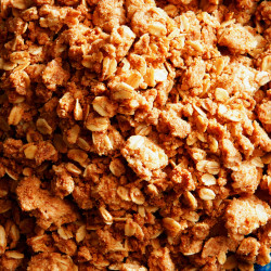 Easy Oat Crumble Topping